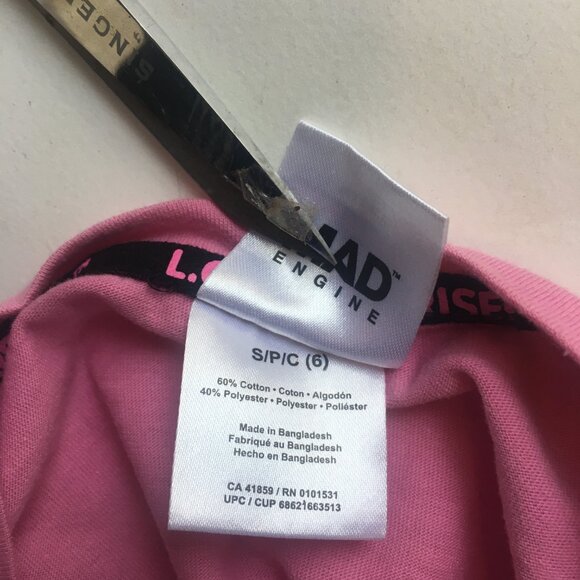 Girls LOL Surprise Pink Shirt Size 6 L.O.L. T-Shirt Break the Rules Go Crowd - Picture 8 of 16